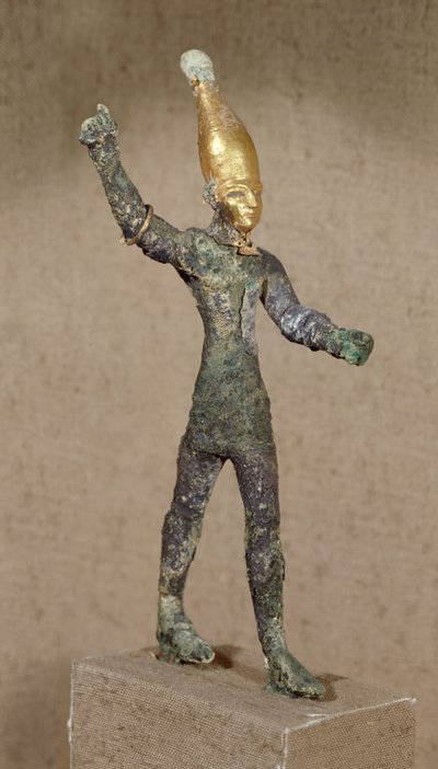 Idol of the god Baal, from Ugarit, Syria by Phoenician